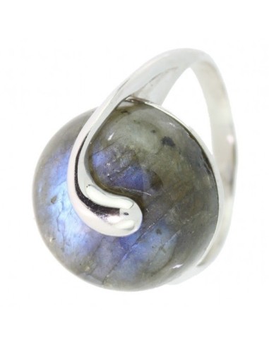 Bague Labradorite et plaqué argent