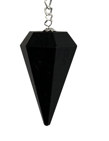 Pendule en Tourmaline noire