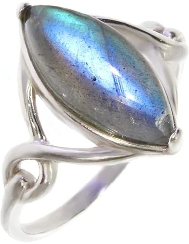 Bague Labradorite véritable