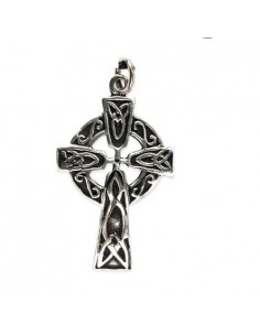 Pendentif croix celtique argent