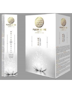 Encens Fleur de vie Lotus Blanc Lot de deux boîtes de 15 grammes