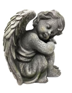 Figurine ange de jardin