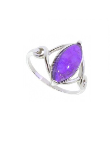 Bague Améthyste bijou en  argent