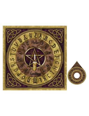 Tableau Spirit communication Ouija pagan
