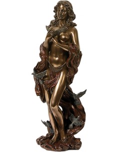 Statuette figurine Aphrodite façon bronze