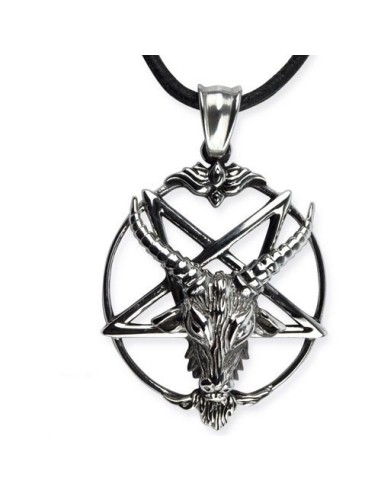 pendentif en acier inoxydable "Baphomet"