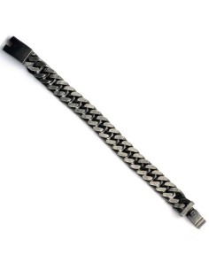 Bracelet acier bijou pour homme en 21 cm