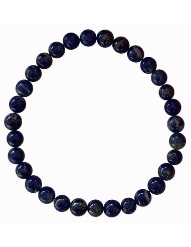 Bracelet pierre en Lapis lazuli en 6 mm