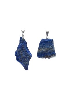 Pendentif Lapis lazuli bijou en pierre minérale brute