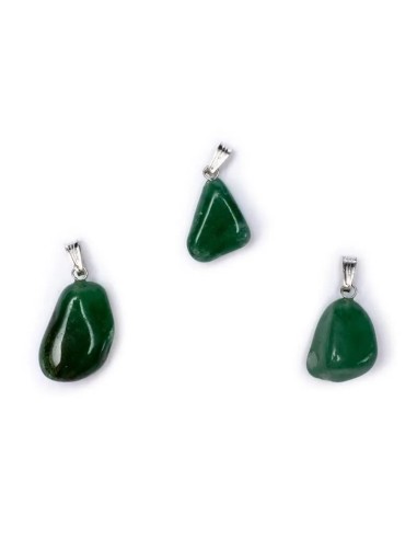 Pendentif Aventurine verte bijou en pierre minérale