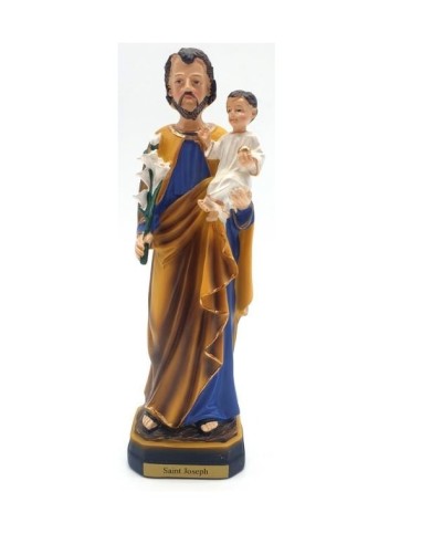 Statuette Saint Joseph en 20 cm figurine religieuse