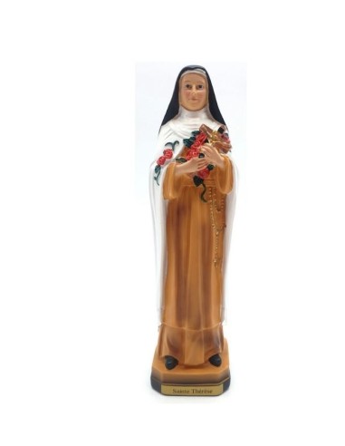 Statuette Sainte Thérèse de Lisieux en 20 cm