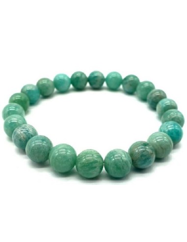 Bracelet amazonite extra du Pérou bijou en 8 mm