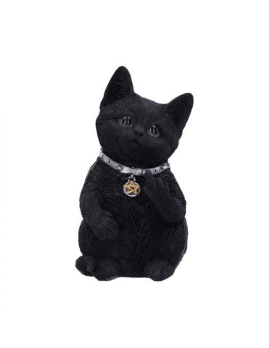 Déco Figurine Chat noir 16.5 cm Cattitude
