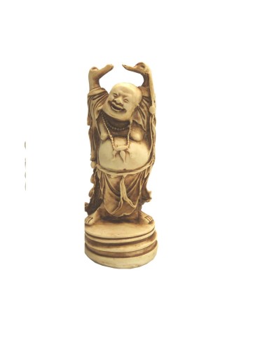 Figurine Bouddha rieur en 17 cm