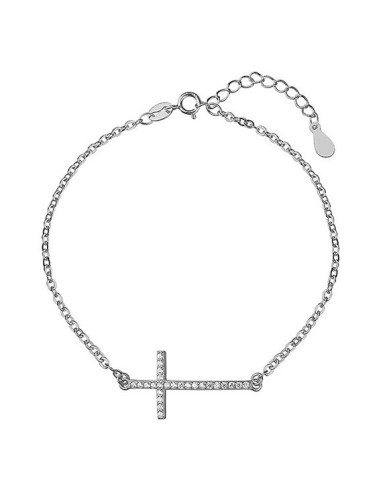 Bracelet croix bijou en  Argent