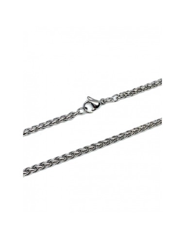 Collier style palmier bijou en acier