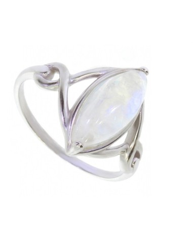 Bague pierre de lune bijou en argent