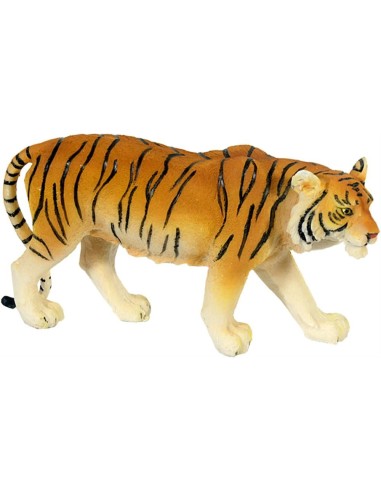Statuette tigre brun figurine déco