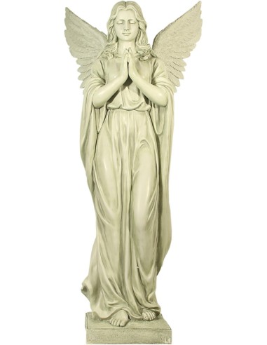 Ange dans La Prière Statue De Jardin Extérieur