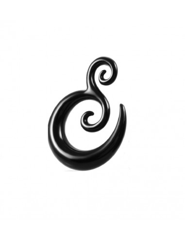 Piercing spirale noire modèle Augustus