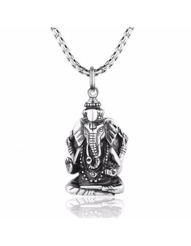 Pendentif collier bouddha ganesh modèle Bozzhi