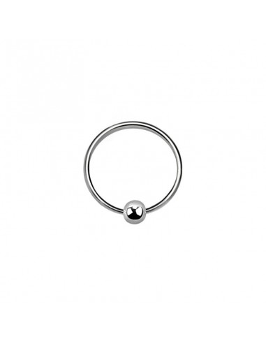 Piercing anneau  avec boule acier modèle Anakletos