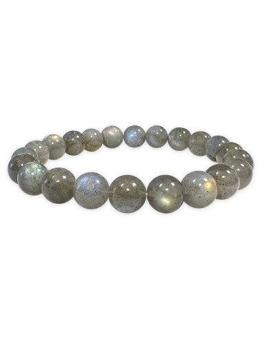 Bracelet Labradorite bijou en pierres  de 7.5 mm