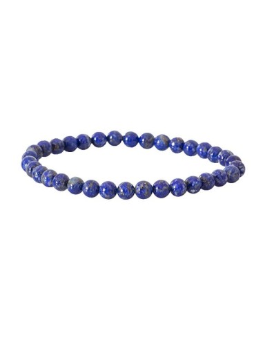 Bracelet en Lapis lazuli boules 6 mm EXTRA modèle Berakate
