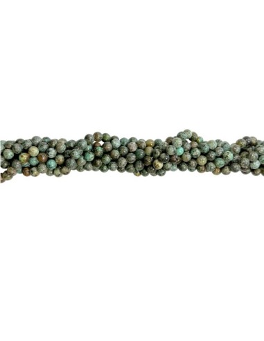 Perle Turquoise Africaine 6 mm