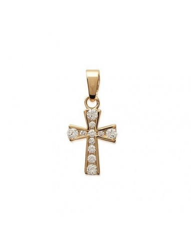 Pendentif croix  plaqué Or modèle Aengus