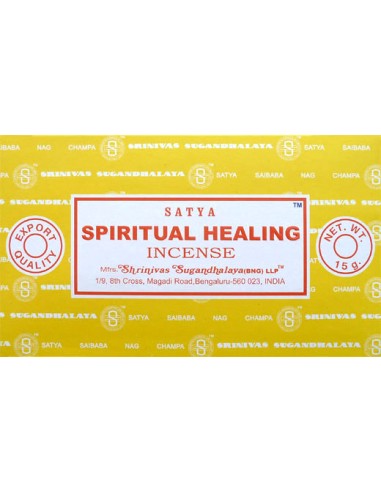 Encens Satya guérison spirituelle 15 g x 12 boîtes