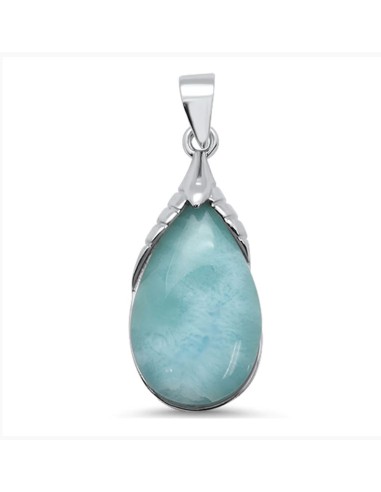Pendentif Larimar en argent