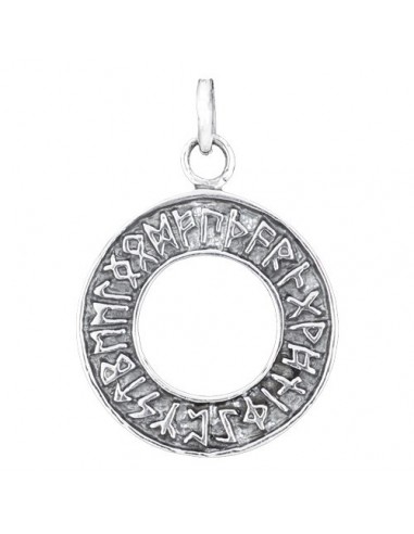 Pendentif Runes argent modèle Andrzes