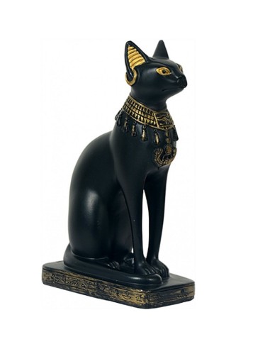 Bastet déco petit chat Egypte en 13.50 cm