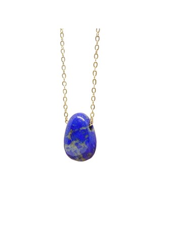 Pendentif collier en lapis lazuli en Argent