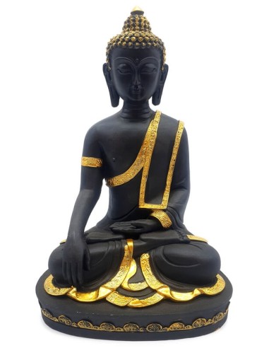 Statue Résine Bouddha Thaï 28 cm