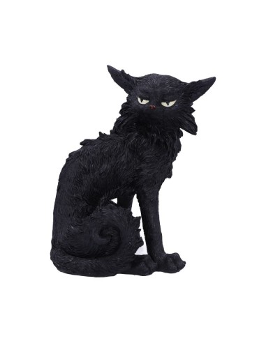Déco Figurine Chat noir 19.6 cm