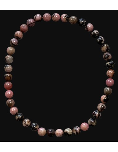 Bracelet en Rhodonite A bijou en 4 mm