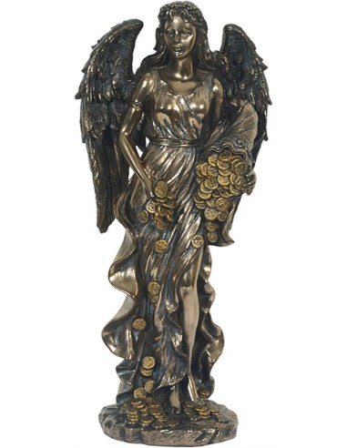 Statuette figurine Fortuna style bronze