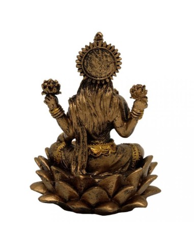 Statuette figurine Lakshimi Prospérité Chance et fortune style bronze