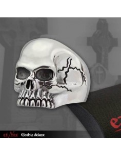 Bague skull argent modèle Agapios