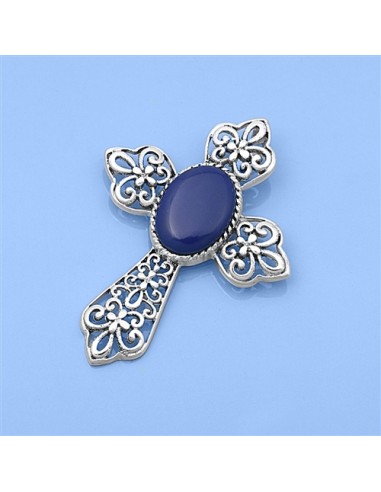 Pendentif croix bijou en argent