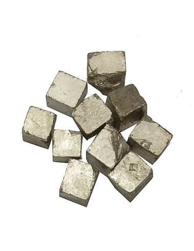 Pyrite cube brut en 2 cm