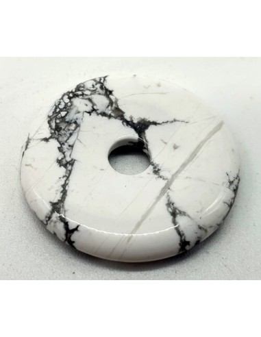 Pendentif donut en Howlite