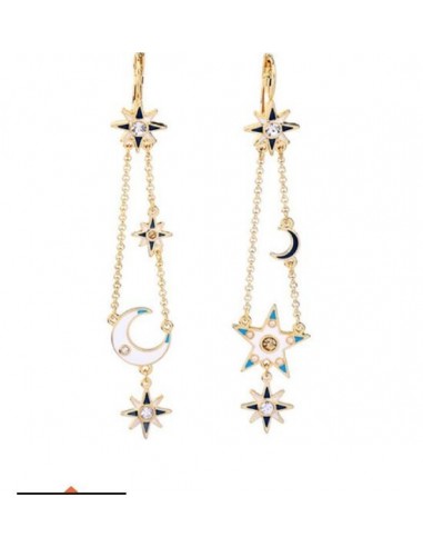 Boucles d'oreilles étoiles modèle Archimède