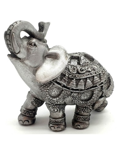Figurine éléphant gris en 10 cm