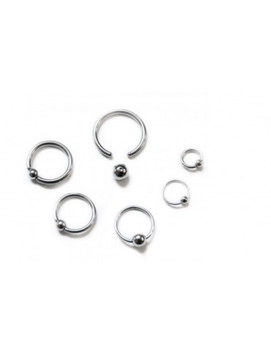 Piercing anneau Captif 1.6 mm  modèle Aled