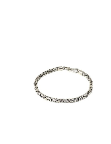 Bracelet en argent style ethnique