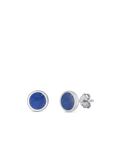 Boucles d'oreilles bijou en lapis lazuli